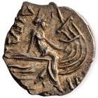 Euboia  Histiaia Ar Tetrobol 168-146 Bc Wreathed Head Nymph On Galley Greek 1c