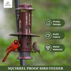 Squirrel Proof Bird Feeders With Weight-activated Perches  Metal Wild Bird Fe   