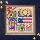 Summer Sampler Cross Stitch Kit Mill Hill 2006 Buttons   Beads Spring