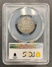 1885 Curved 5 Canada 25 Cents Silver Coin - Pcgs Graded Vf30