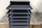Durham Mfg 321b-95 6 Slot Gray Steel Sliding Drawer Cabinet Frame