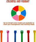 Vibrant 480pcs Chicken Leg Bands - Easily Identify Your Poultry With Colorful   