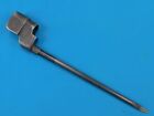 British English Vintage Old Ww2 Spike Bayonet W  Scabbard