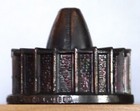 Pro Football Hall Of Fame Canton Ohio Vintage Metal Souvenir Building