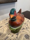 French Terrine Brown Pheasant Top Casserole Pot Great Condition