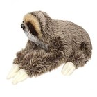 Three Toed Sloth Plush Toy 35cm Realistic Stuffed Animal Soft Plush Sloth Doll