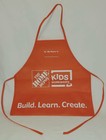 Home Depot Kids Workshop Apron Build Learn Create Kids Size Orange New 