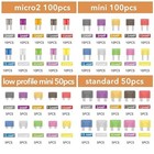 300pcs Fuses Assortment Kit  Micro 2  Mini  Standard And Low Profile Mini Blade