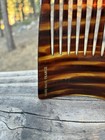 Hand Made In France Hair Comb Frederic Fekkai Faux Tortise Shell 