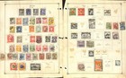 Japan Stamp Collection On 6 Scott International Pages  1872-1925  cy 