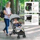 Babyjoy Lightweight Baby Stroller Aluminium Frame W  Net For Travel Gray