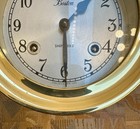 Chelsea Shipstrike Quartz Clock Brass Ships Clock 5 5  Wide With Key