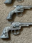 Lot Of 8 Vintage Cap Guns Smoky Kilgore Daisy Etc
