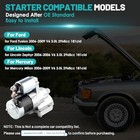 17945 Starter Motor Fit For Ford Fusion For Mercury Milan 2006-2009  For Lincoln