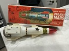 Rare Projet Mars Space Rocket-hong Kong Battery Op-redbox Space Toy-ex In Box