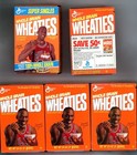 Wheaties Jordan Michael Box Mini Lot Bulls Cereal Boxes Chicago Sealed Unopened