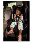 Cosco Kids Easy Elite Slim All-in-one Convertible Car Seat - Black pink New