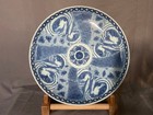 Antique Imari Porcelain Plate Edo 19th C Japanese Charger Dish Rabbit 17 4 Inch