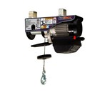 Electric Wire Rope Hoist 440 Lb 2200 Lb 220v 38 Ft  H1 Duty Wireless