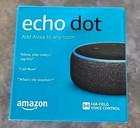     Amazon Echo Dot  3rd Gen  Smart Speaker - Charcoal   Brand New sealed 