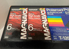 Lot Of 4 New Sealed Blank Polaroid Magnavox Vhs Video Recording Tapes T-120