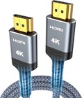 4k Hdmi Cable 3 3ft 1m 4k 60hz Hdr Braided Hdmi 2 0 Cord  18gbps High Speed W   