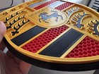 Porsche Logo  Wall Art - Team Sign Crest Memorabilia Decor Man Cave Plaque