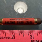 Rare Pastime Cigar Store Bullet Advertising Pencil Ritzville Washington Wa Foxy