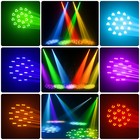200w Led Moving Head Light Rgbw Gobo Beam Stage Spot Lighting Dj Disco Dmx case