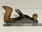 Vintage P3912 Unbranded 9  Smoothing Wood Bench Plane Woodworking Carpentry Tool