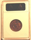 1864 Two Cent Piece Large Motto   repunched Date     cleaned    net F-12   anacs