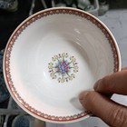 Chinese Famille Rose Porcelain Bowl Auspicious Patterns Qing Dynasty Qianlong