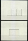 Belgium 1964 Mnh Block 30 31 Sc B762 b763 Art Of Rogier Van Der Weyden   