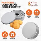 K-tores Stainless Steel  Round - Cookie Cutters Baking Pastry Cutter Set -   