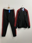 Adidas Originals Superstar Tracksuit Black Better Scarlet Size L