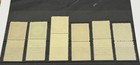 Israel Scott  1-6 1948 Doar Ivri Low Value Tabs Mnh  