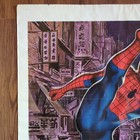 Original 1980 Spider-man And The Dragon Challenge - Rare Litho Made In Usa 41x27