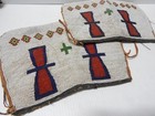 Antique Beaded Plains Blackfeet L Indian Beaded Cuffs   Women s Leggings - Xlnt