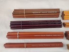 Vintage Pencils  1   2 Double Ended  Railroad  Advertising  Bundle Of 92 Pencils