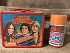 Vintage 1980  dukes Of Hazzard  Metal Lunch Box   Original Thermos-near Mint