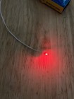 1 12 Dollhouse Miniature Steady Red Electrical Light For Fireplace   Other Diy