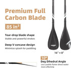 Carbon Elite Sup Paddle Full Carbon Fiber Paddle Board Paddle Kayak Paddle Conve