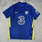 Chelsea London Pulisic  Nike  2021-2022 Football Soccer Shirt Jersey Size M