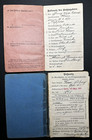 Original Wwi German Soldbuch   Military Pass Hesse Landsturm Hannover 1915 1917