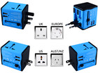 International Travel Adapter Universal Power Adaptor European Plug All In One