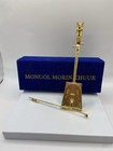 Mongol Golden Morin Khuur - Mini Decorative Instrument Display