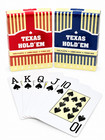 2 Decks Of Texas Hold Em 100  Plastic Playing Cards Poker Size Jumbo Index