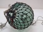 Authentic 5 3 4 Inch Japanese Netted Glass Float Ball Buoy Tiki Bar  case2364 