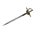 Vintage Festal Letter Opener Spanish Art Ornate Hilted Sword Knife Dagger