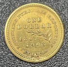 1903 Louisiana Purchase Commemorative Gold Dollar  1 Gold Jefferson Au Details